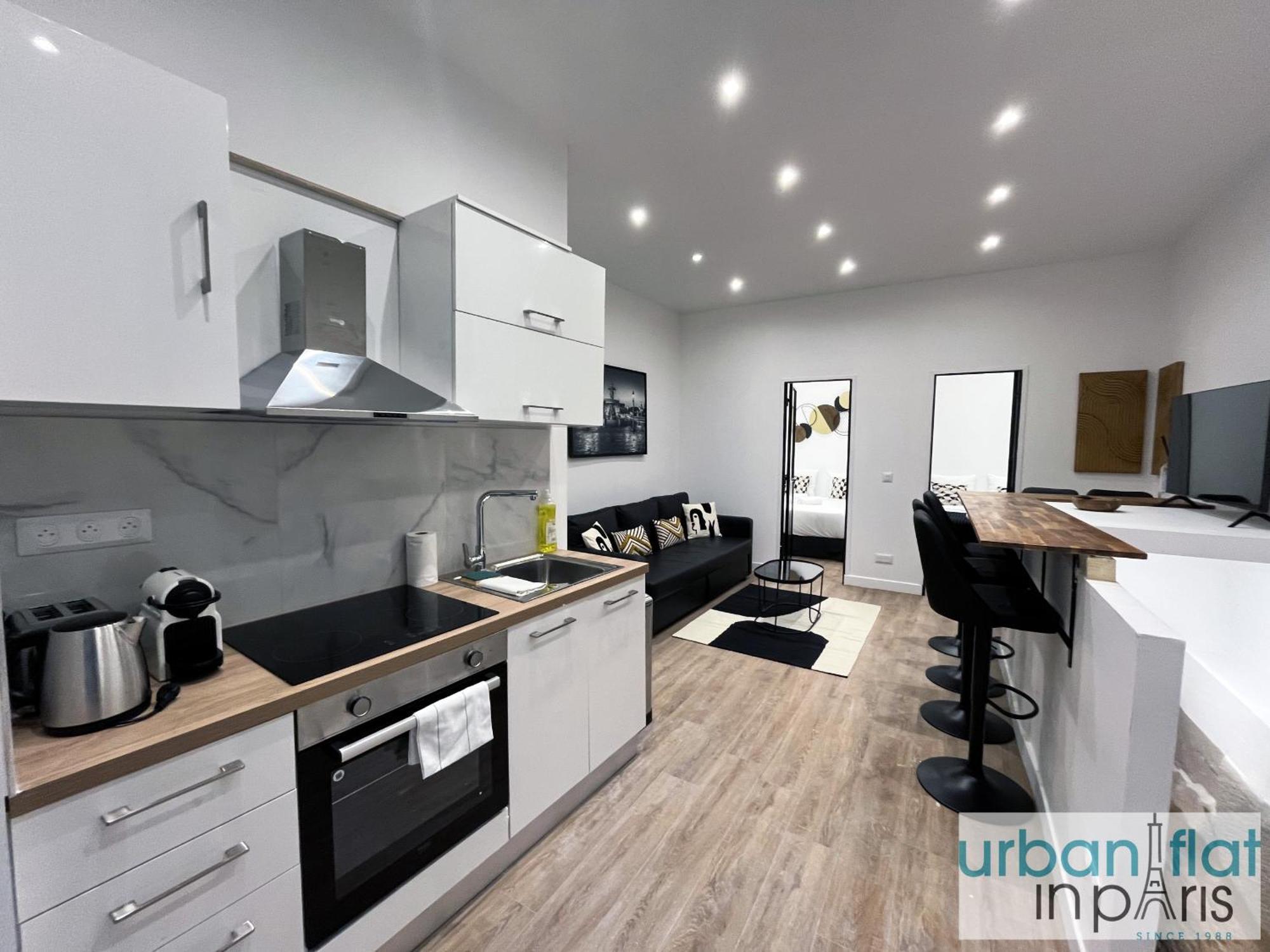 Urban Flat 01 - Charming 2 Bedroom Flat In Montorgueil Париж Экстерьер фото