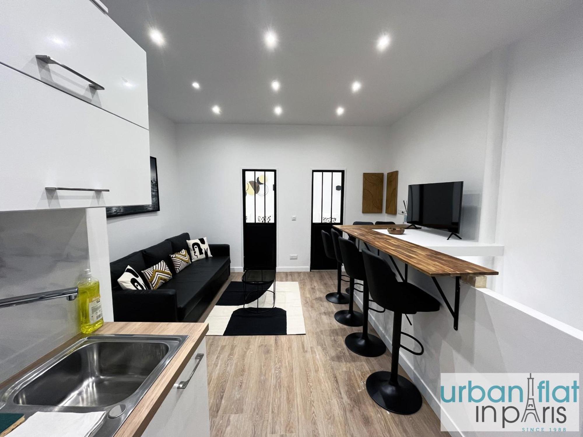 Urban Flat 01 - Charming 2 Bedroom Flat In Montorgueil Париж Экстерьер фото